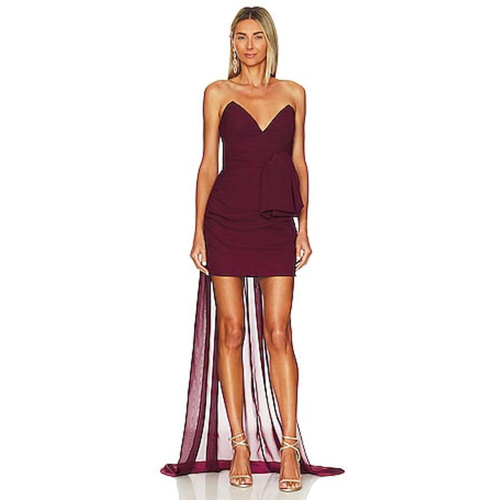 KATIE MAY Ali Dress in Sangria mini